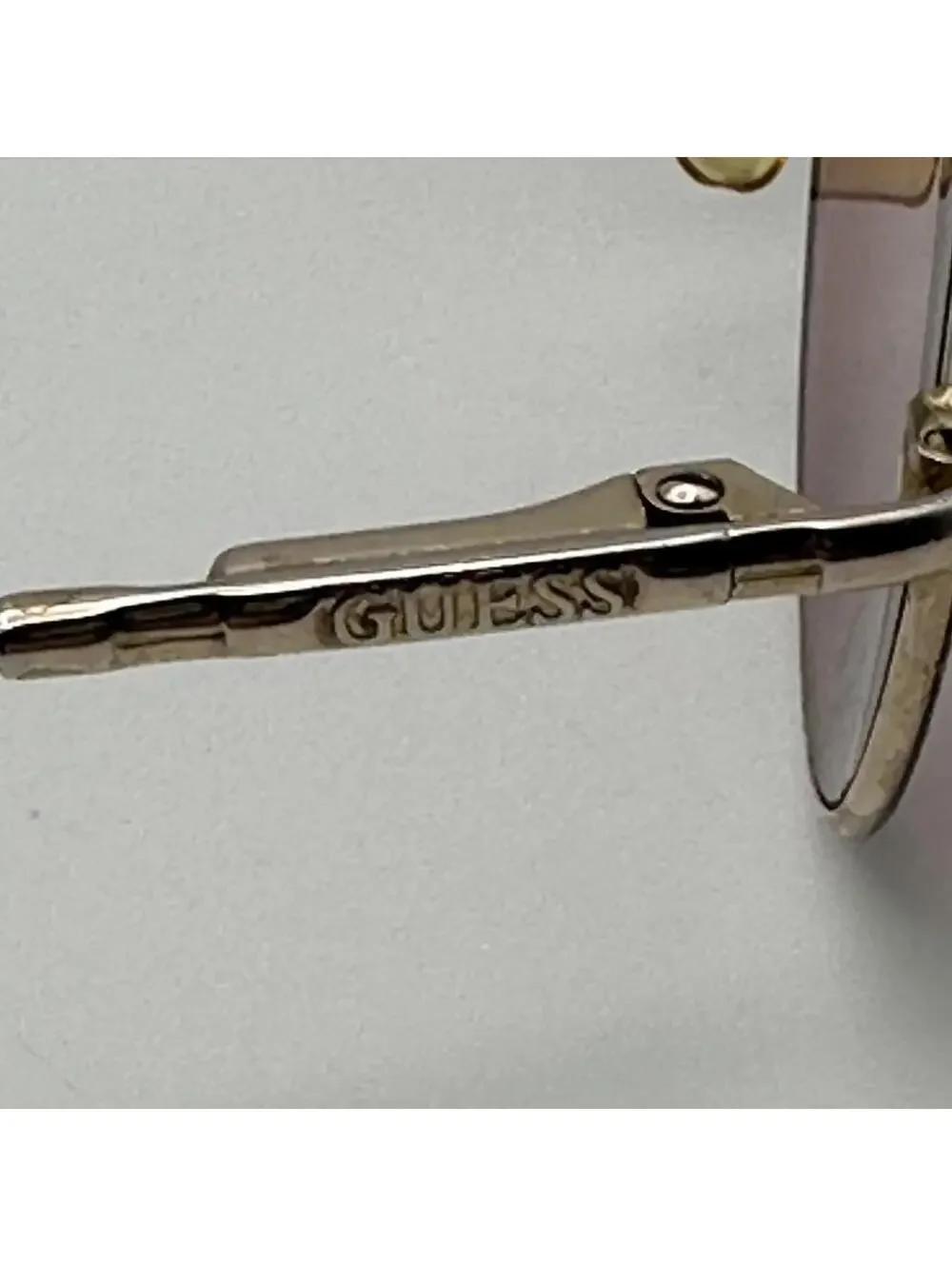 Vintage Guess Oval Prescription Sunglasses Frames Tortoiseshell Arms
